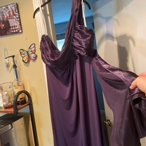 Dress from David’s bridal